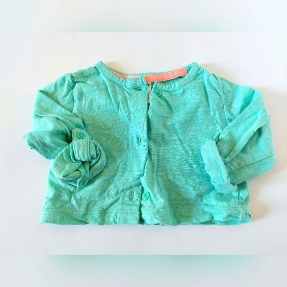 Mint/Aqua‎ Cardigan Size 18 Months Carter's family photos Easter